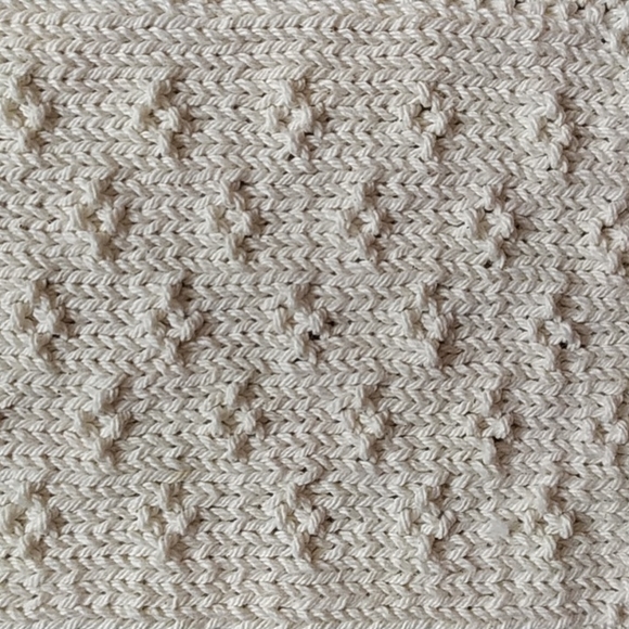 Hand Knit Baby Bib - Picture 3 of 5